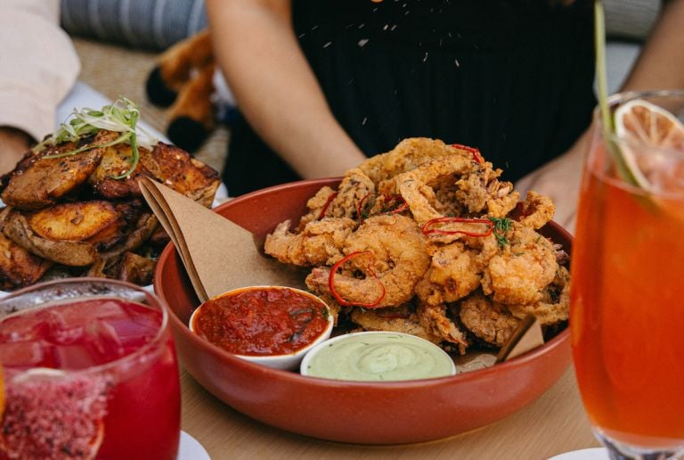 The Surfing Fox dining