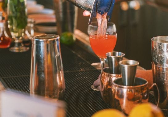 Barista Pouring a Foxtail