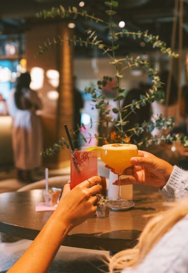 Guests celebrating in Santa Monica The Surfing Fox