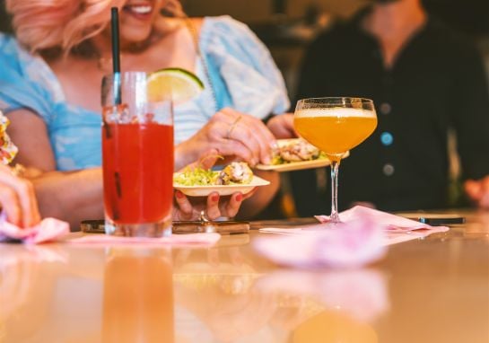 Light appetizers at The Surfing Fox