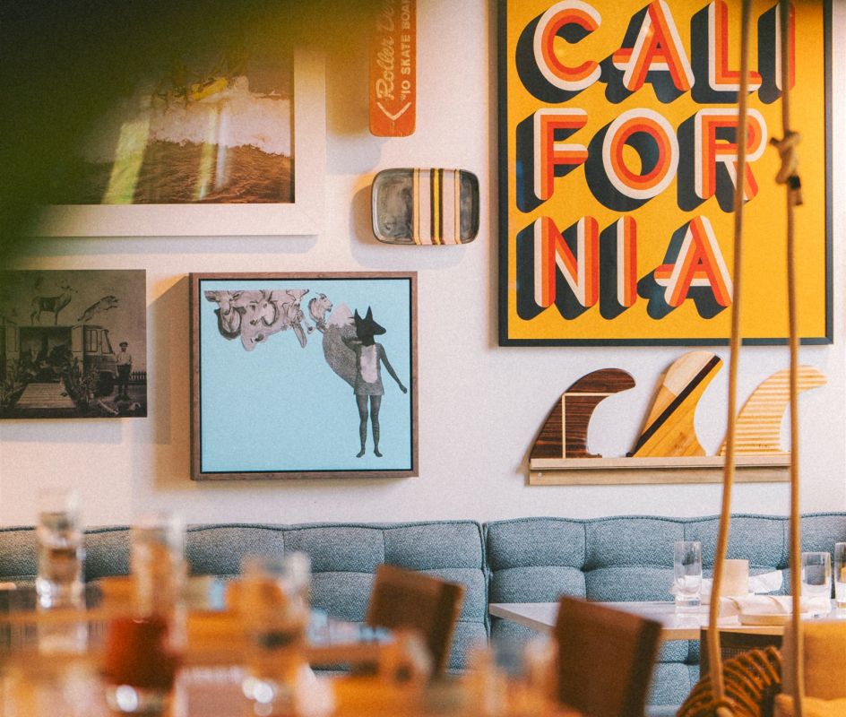 Private section inside The Surfing Fox